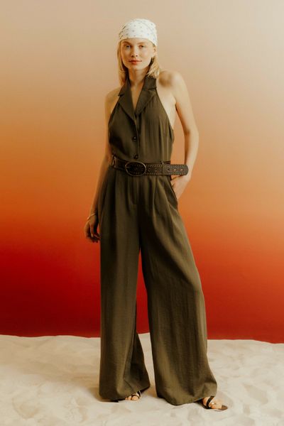 Ensemble "Combinaison dos nu & Ceinture"